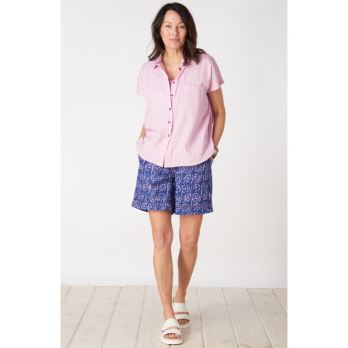 Aksa Pull-On Shorts - Tranquil blue/Multi
